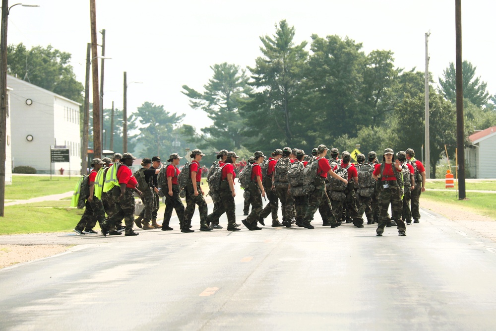 Wisconsin Challenge Academy class 55 in action
