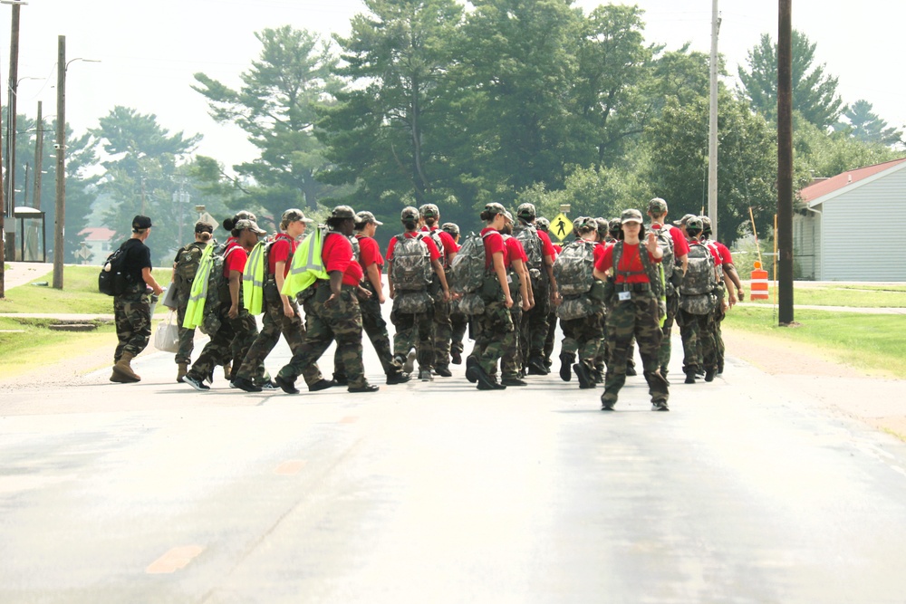 Wisconsin Challenge Academy class 55 in action