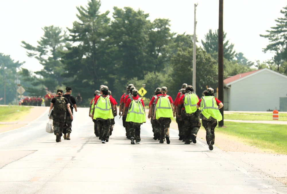 Wisconsin Challenge Academy class 55 in action