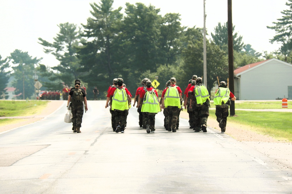 Wisconsin Challenge Academy class 55 in action