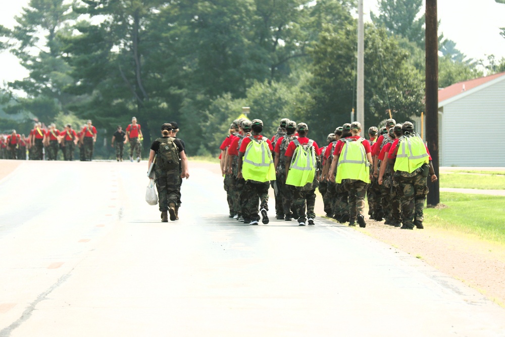 Wisconsin Challenge Academy class 55 in action