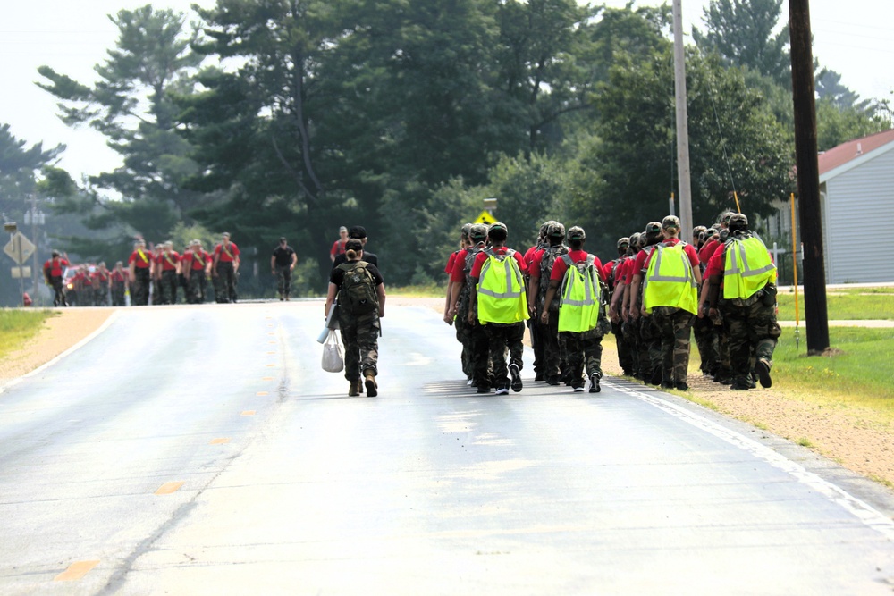 Wisconsin Challenge Academy class 55 in action