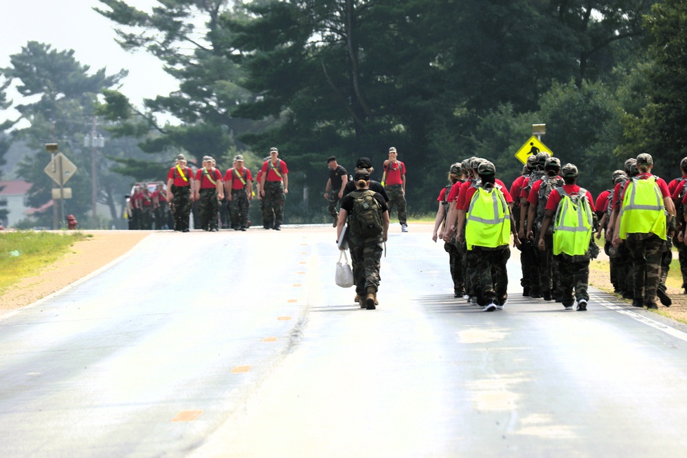 Wisconsin Challenge Academy class 55 in action