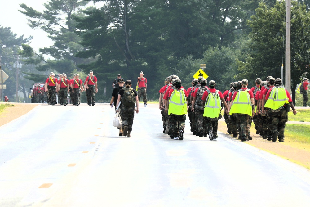 Wisconsin Challenge Academy class 55 in action