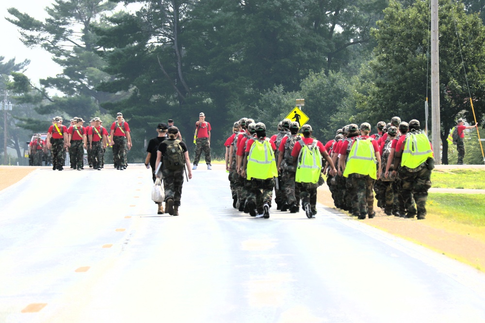 Wisconsin Challenge Academy class 55 in action