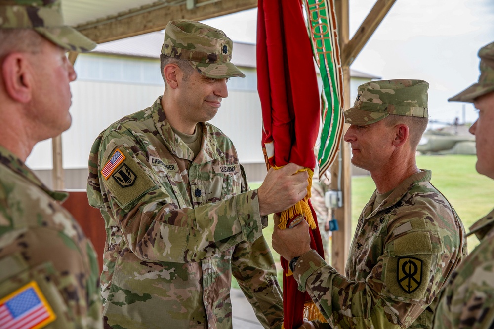 821st Transportation Battalion Change of Command 2025