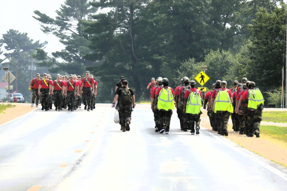 Wisconsin Challenge Academy class 55 in action