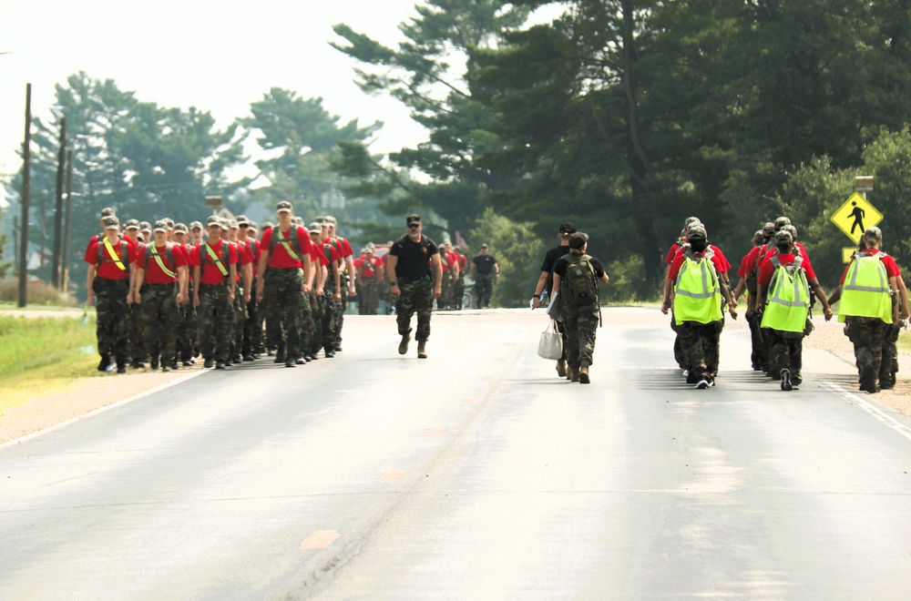 Wisconsin Challenge Academy class 55 in action