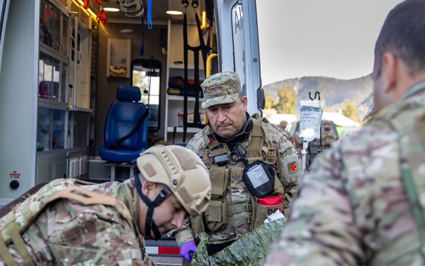 SV 25 CASEVAC Training