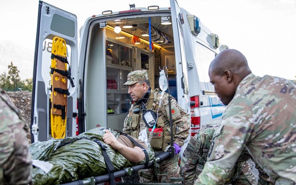 SV 25 CASEVAC Training