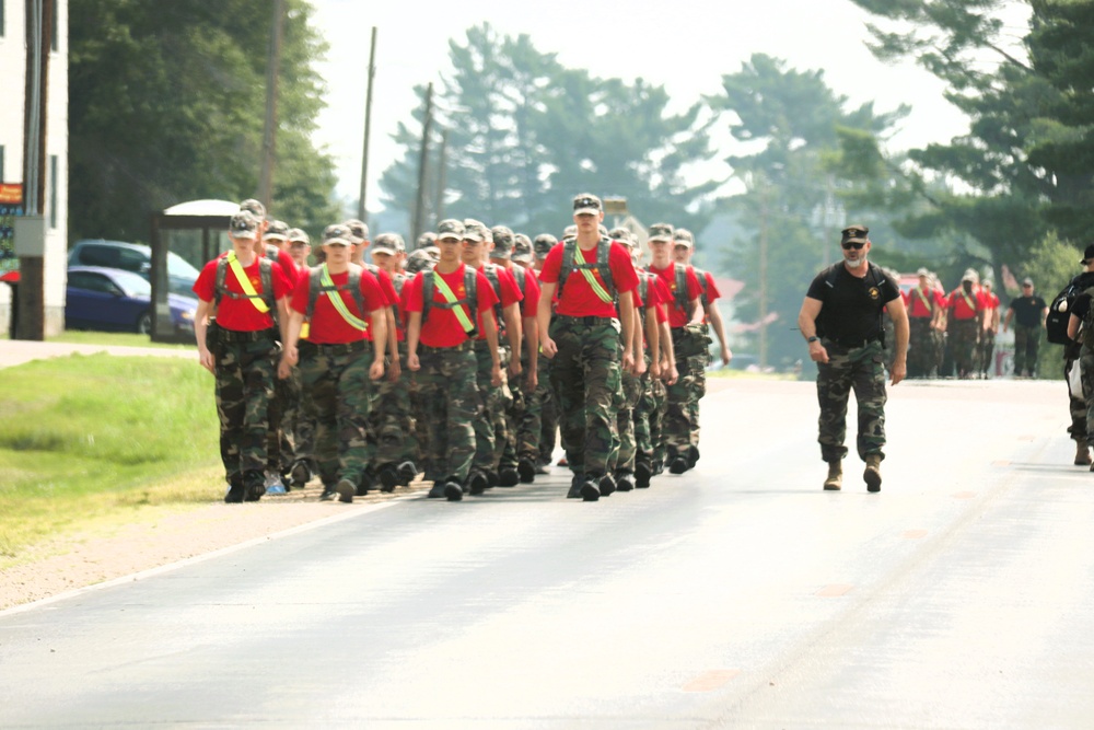 Wisconsin Challenge Academy class 55 in action