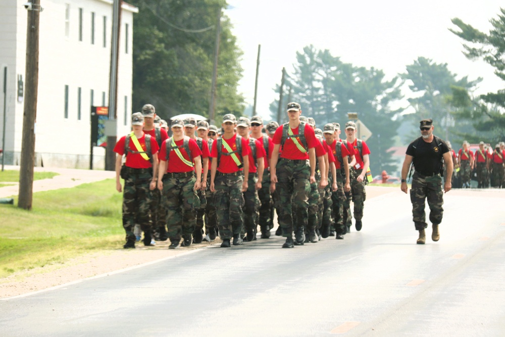 Wisconsin Challenge Academy class 55 in action