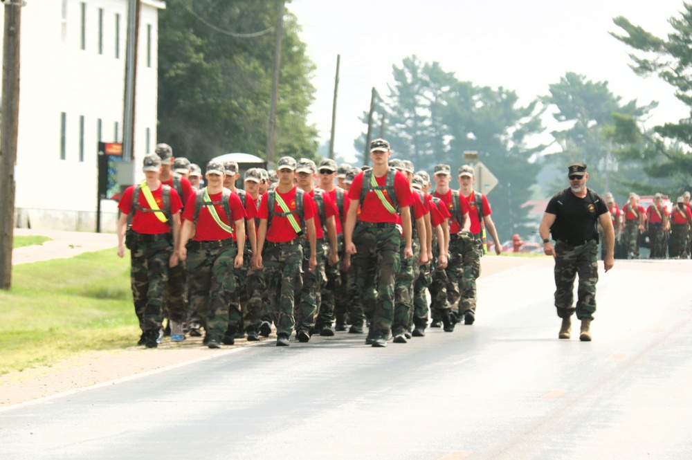 Wisconsin Challenge Academy class 55 in action