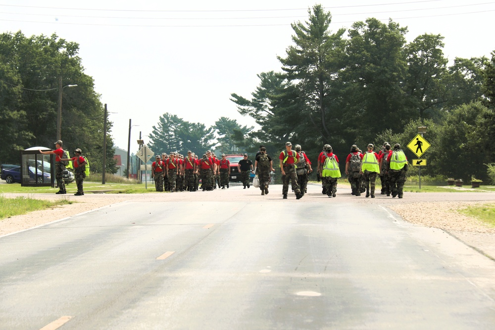 Wisconsin Challenge Academy class 55 in action