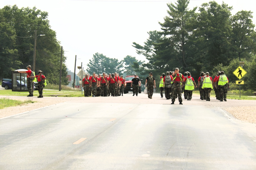 Wisconsin Challenge Academy class 55 in action
