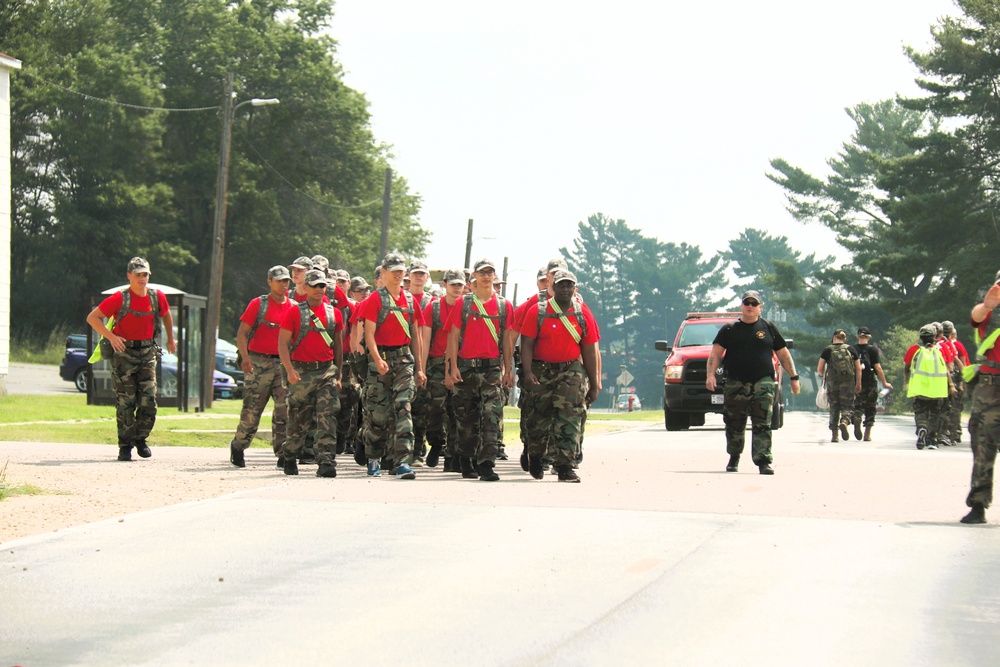 Wisconsin Challenge Academy class 55 in action