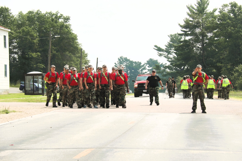 Wisconsin Challenge Academy class 55 in action