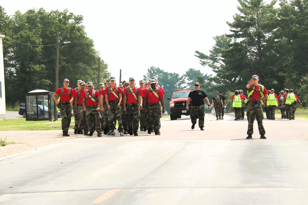 Wisconsin Challenge Academy class 55 in action