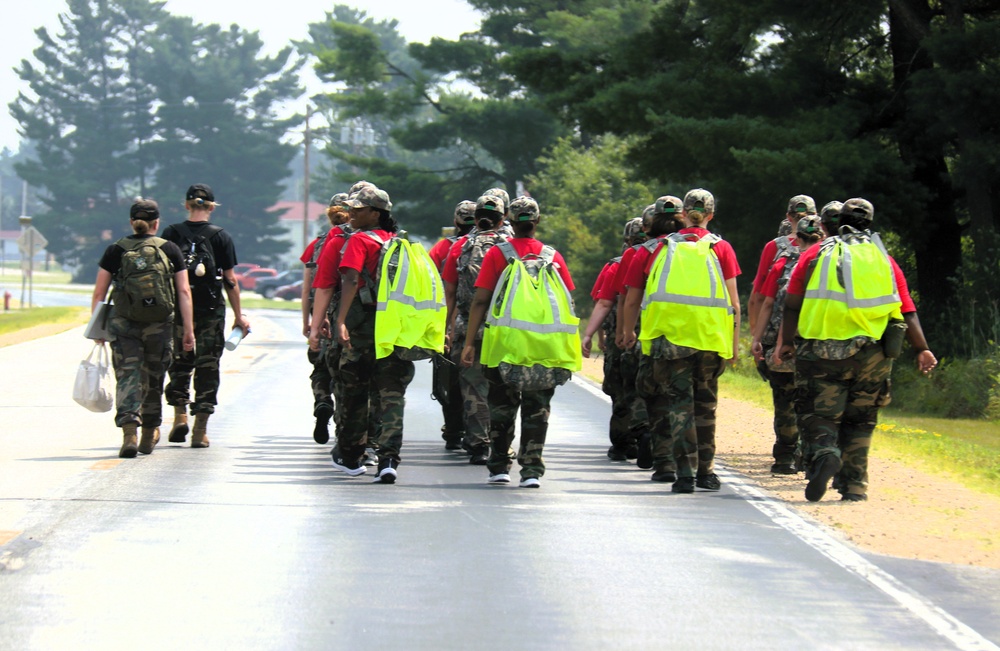 Wisconsin Challenge Academy class 55 in action