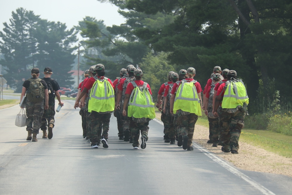 Wisconsin Challenge Academy class 55 in action