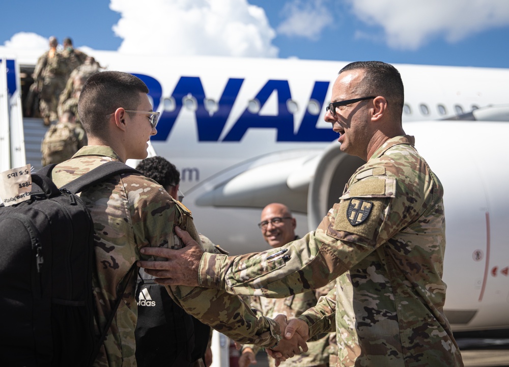 Puerto Rico Army National Guard Soldiers travel to Camp Shelby for gunnery training