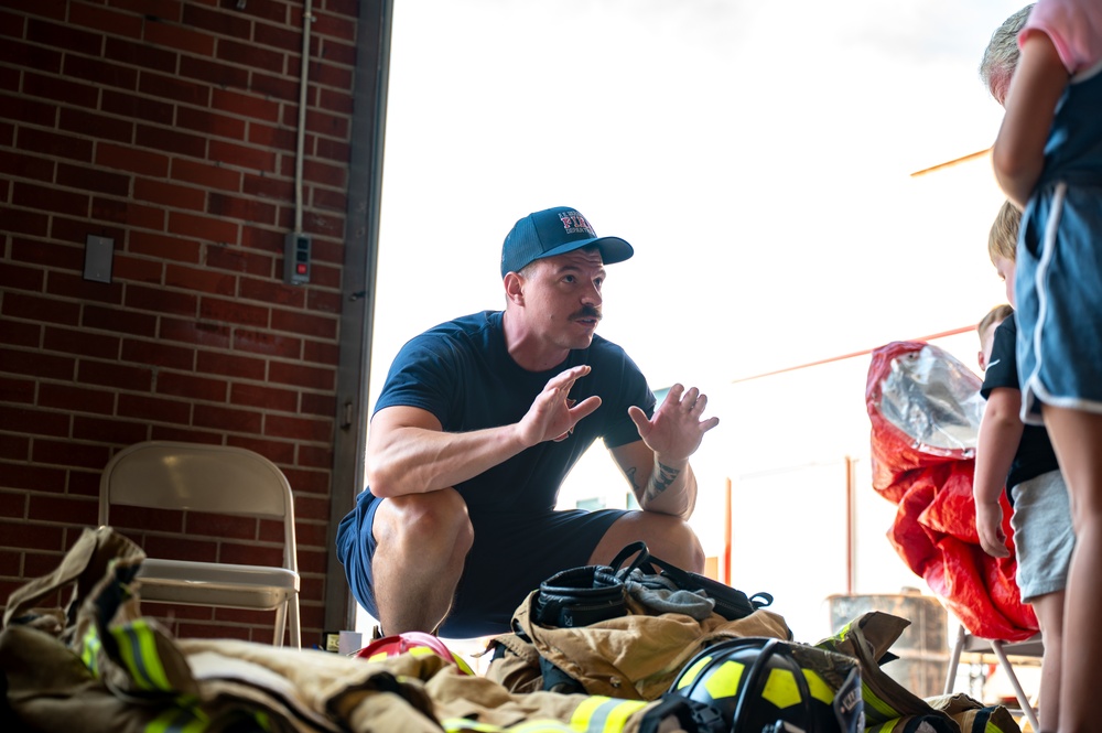 Igniting Curiosity: F.E. Warren FD hosts Open House