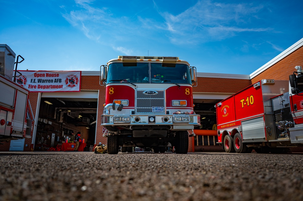 Igniting Curiosity: F.E. Warren FD hosts Open House