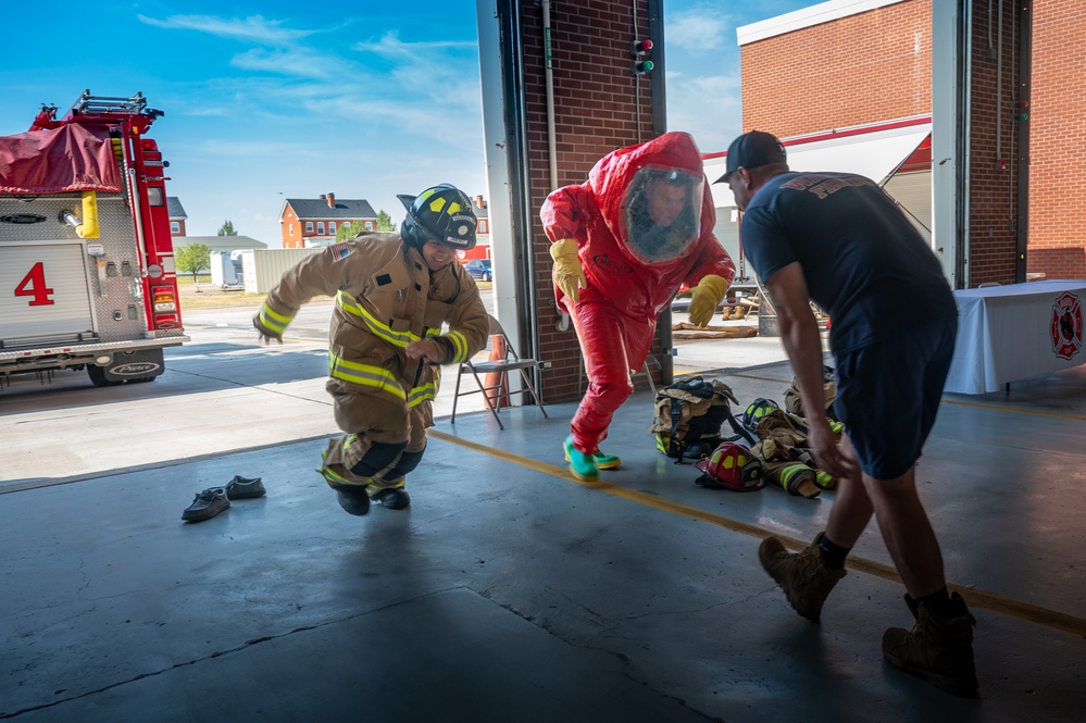 Igniting Curiosity: F.E. Warren FD hosts Open House