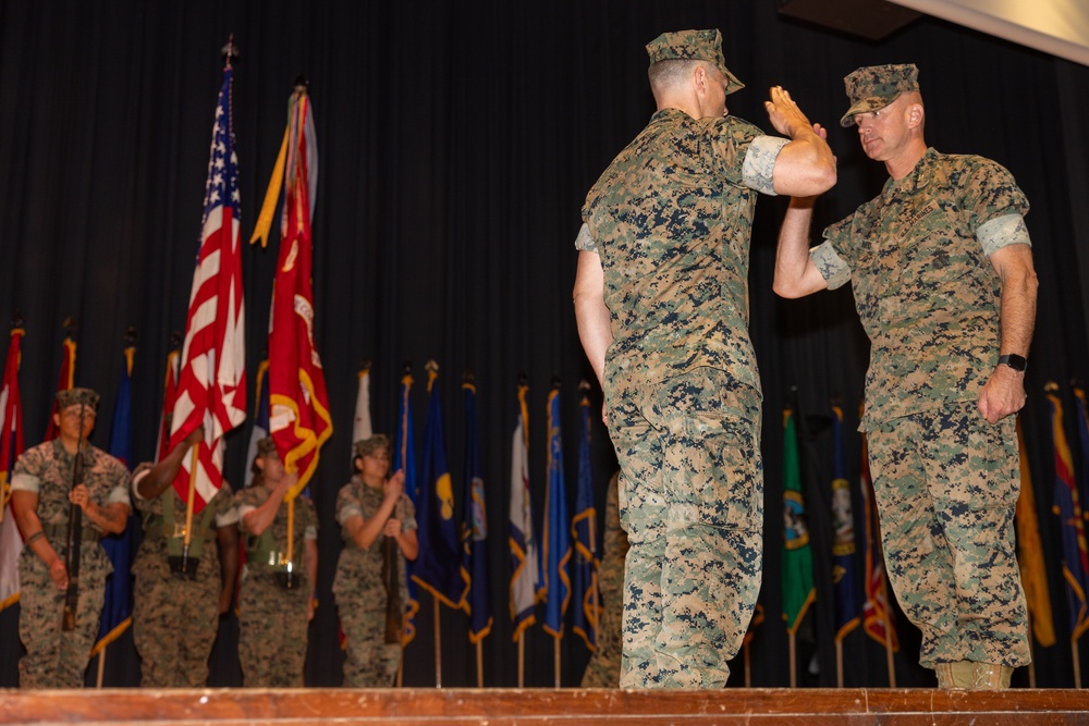 MCAS Cherry Point Change of Command Ceremony