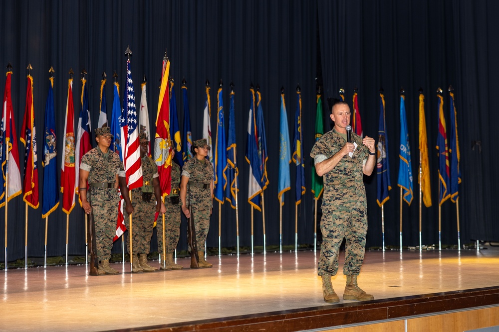 MCAS Cherry Point Change of Command Ceremony