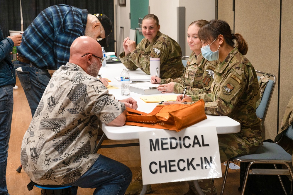 168th Wing Serves Veterans at the Fairbanks Veterans Stand Down