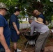 George Washington Sailors Conduct Comunity Relations Project