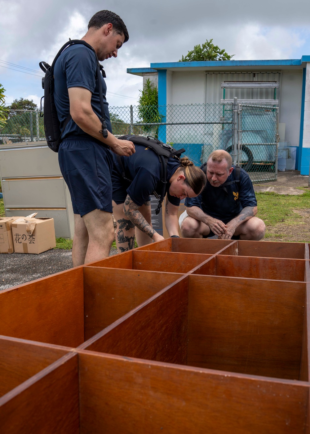 George Washington Sailors Conduct Comunity Relations Project