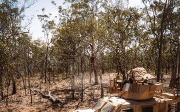 MRF-D 25.3: U.S. Marines with CLB-1 conduct a convoy live-fire range