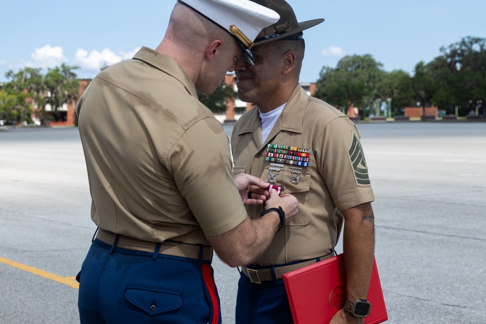 1st Sgt. Ramos Retirement