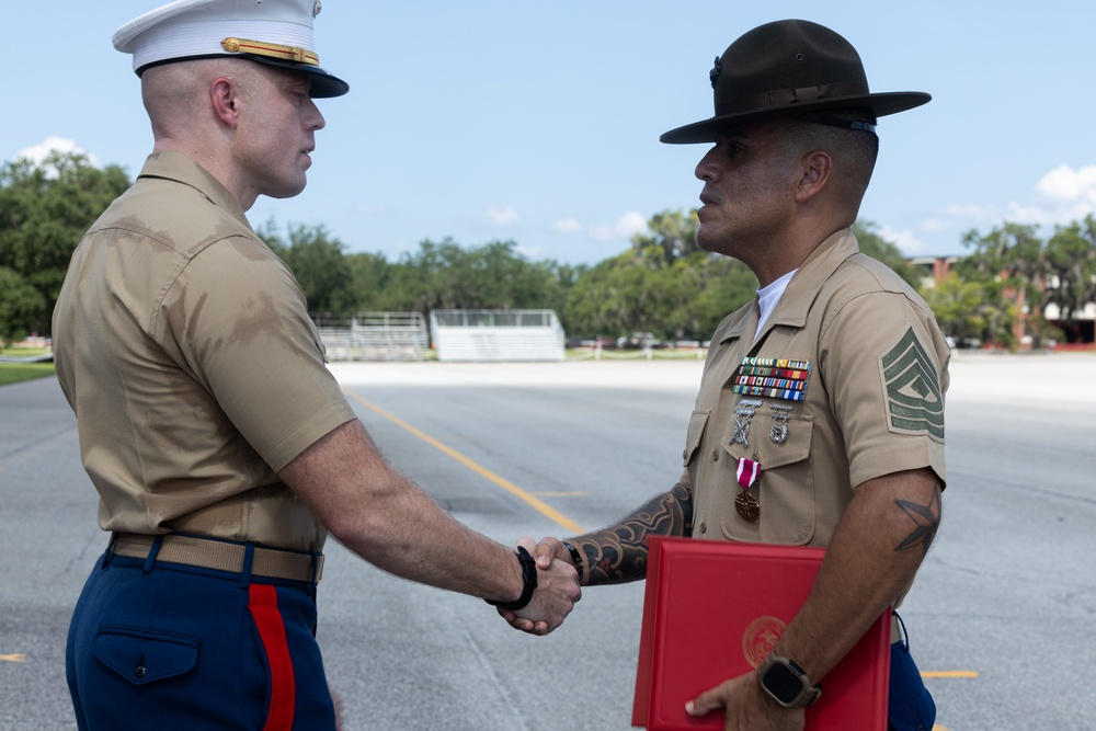 1st Sgt. Ramos Retirement