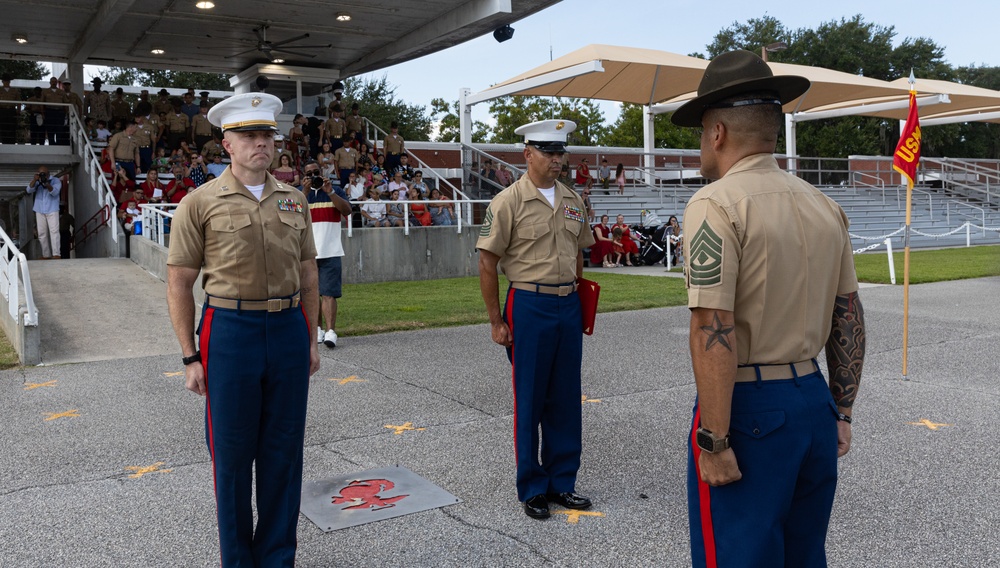 1st Sgt. Ramos Retirement
