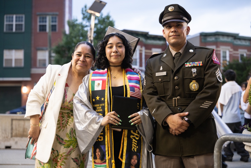 National Guard Soldier Graduates from High school