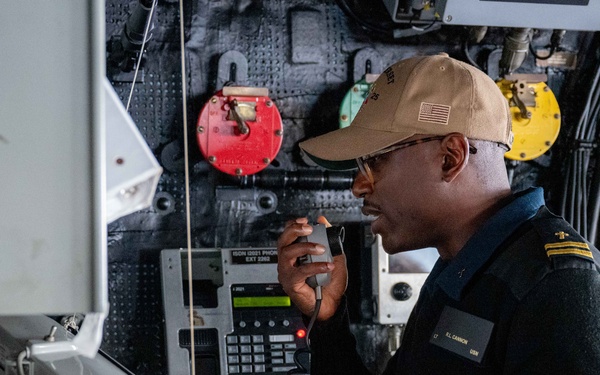 Evening prayer at sea