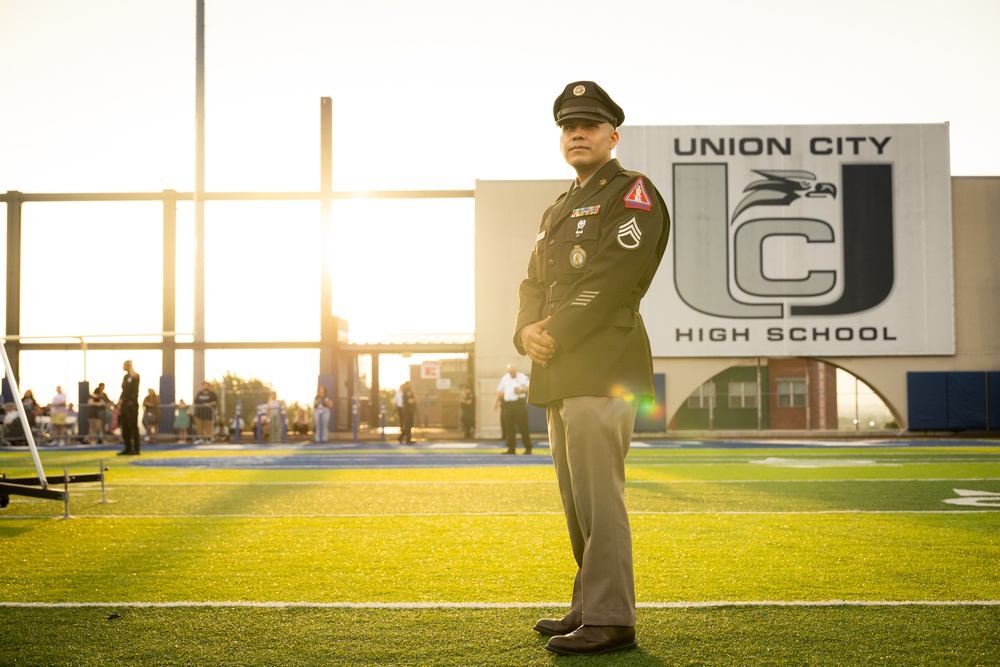 National Guard Soldier Graduates from High school