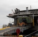 USNS Guam offloads equipment at MCAS Iwakuni
