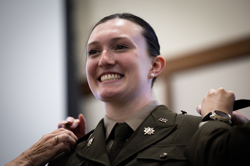 Seton Hall ROTC Cadets take the Oath of Office