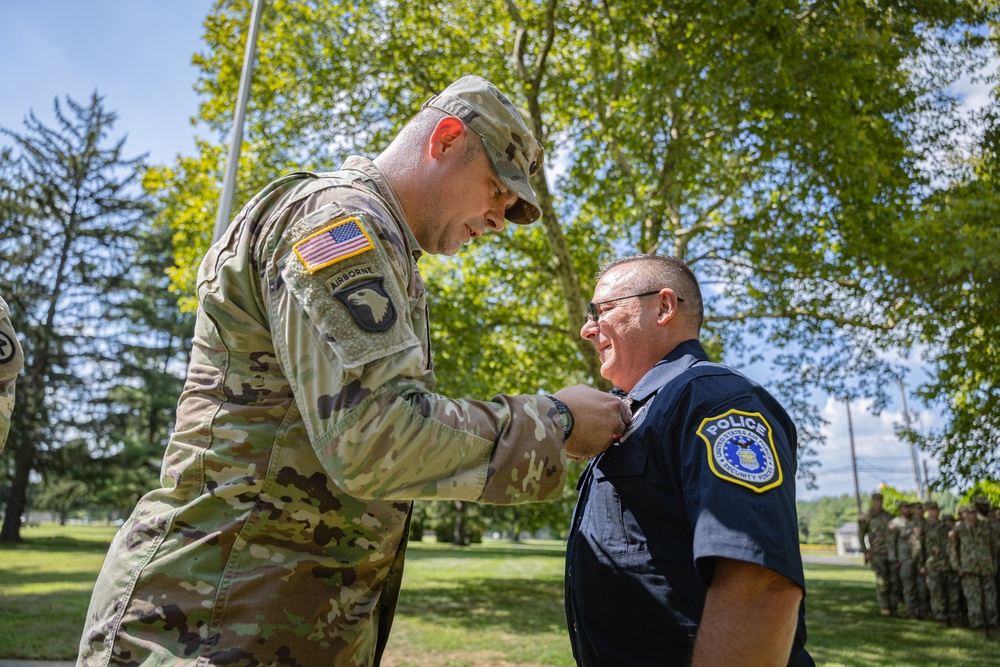 104th BEB Reenlistment Ceremony