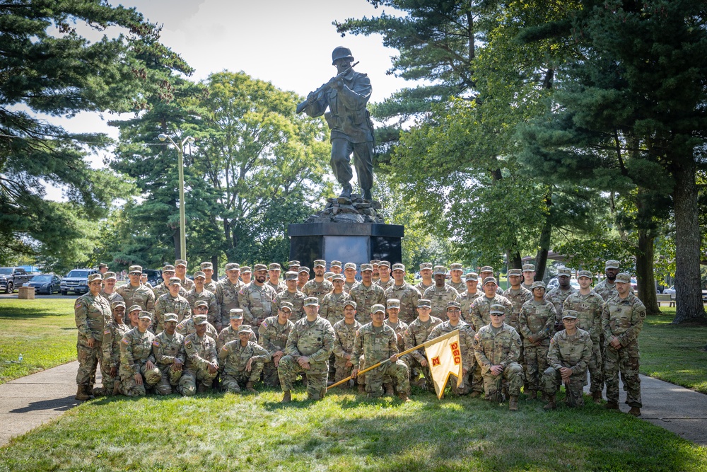 104th BEB Reenlistment Ceremony