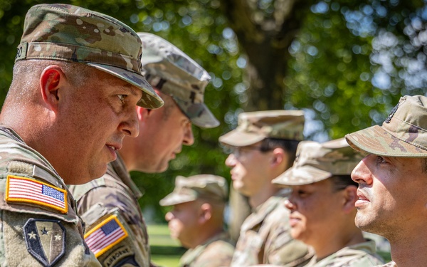 104th BEB Reenlistment Ceremony