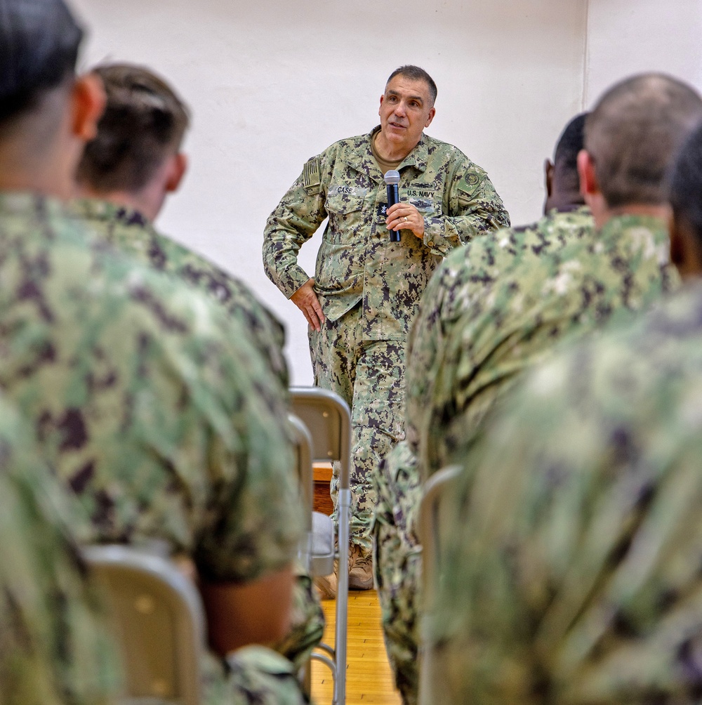 Rear Adm. Case Visits USNH Yokosuka, Engages with Sailors and Leaders