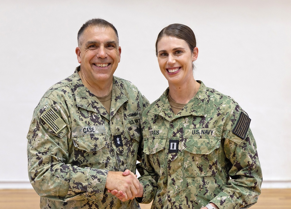 Rear Adm. Case Visits USNH Yokosuka, Engages with Sailors and Leaders