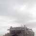 USNS Guam offloads equipment at MCAS Iwakuni