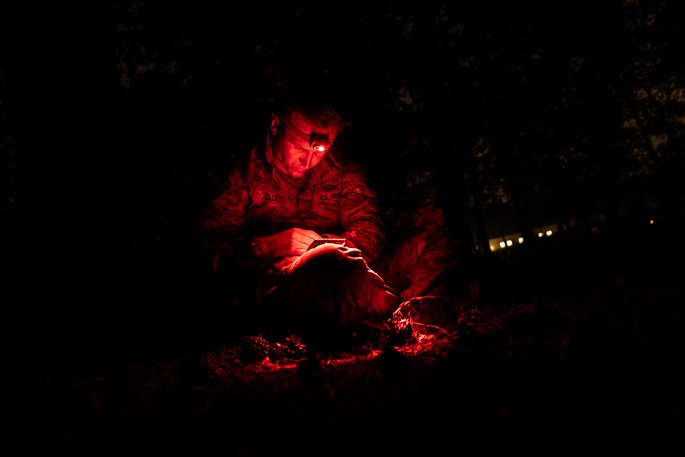 RTI ALC Course Conducts a Night Time Reconnaissance STX lanes