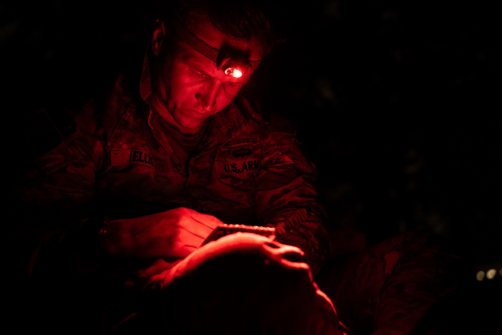 RTI ALC Course Conducts a Night Time Reconnaissance STX lanes